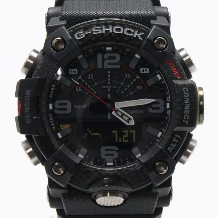 CASIO カシオ Gショック マッドマスター 腕時計 電池式 ブラック GG-B100-1AJF メンズ 中古