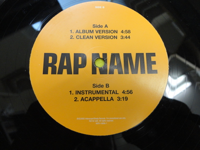 Obie Trice - Rap Name オリジナル原盤 12 激渋サウンド HIPHOP ヒットチューン EMINEMプロデュース　視聴_画像3