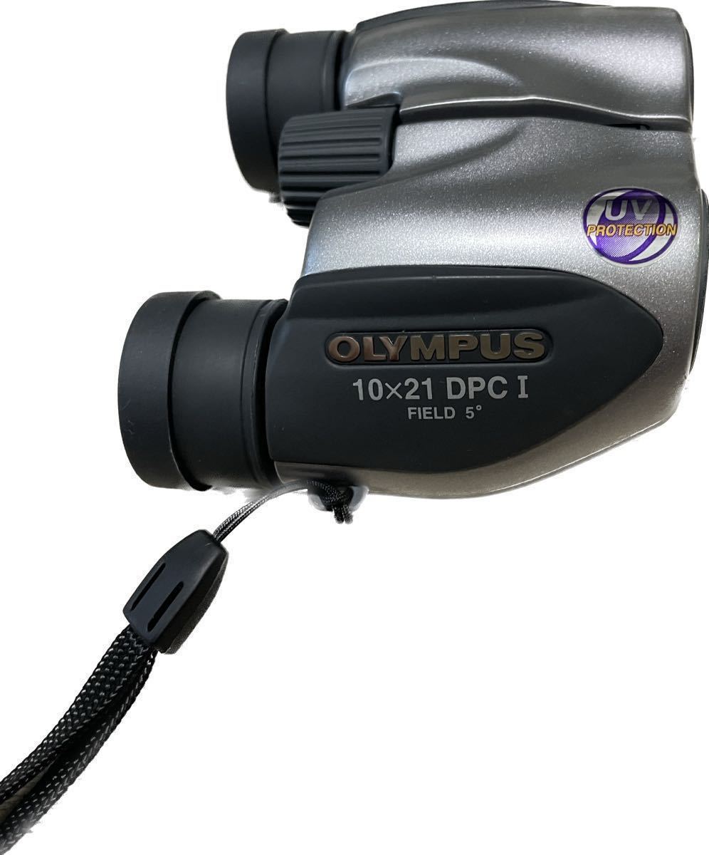 OLYMPUS binoculars 10×21DPC Ⅰ FIELD 5° special case with strap .