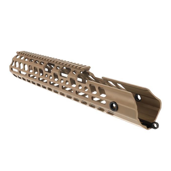 シグ SIG SAUER HANDGUARD SIG MCX ALUMINUM SUPPRESSOR COMPATIBLE DMR-16 IN FDE MLOK 16インチ MLOK ハンドガード FDE 国内正規品 実物の画像2