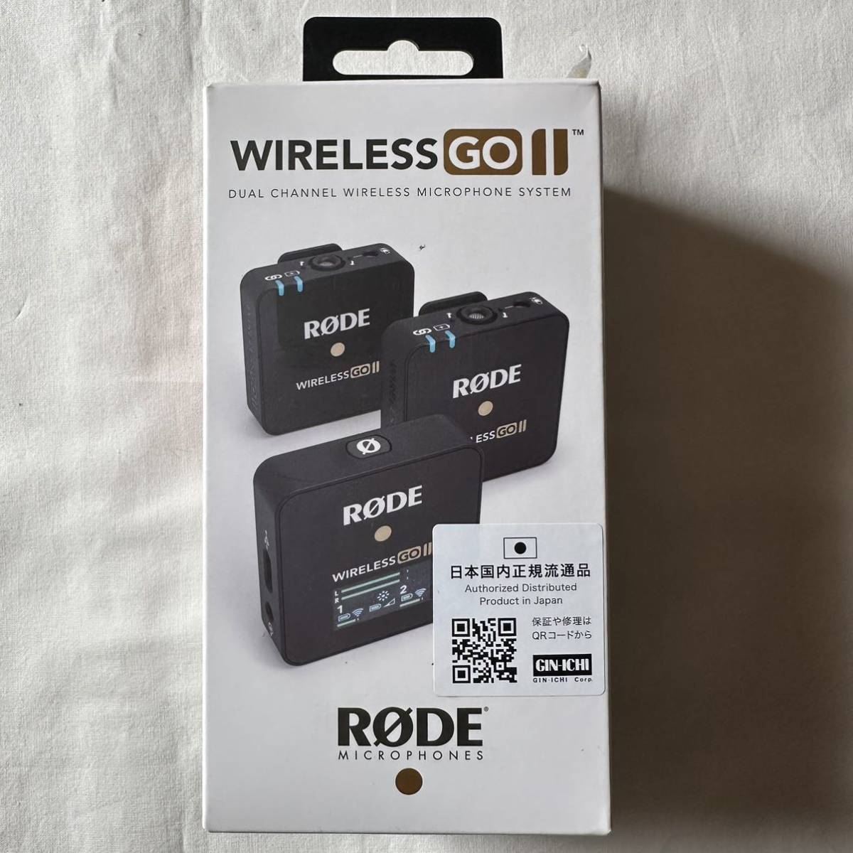 定番の中古商品 RODE 中古品　美品 II Go Wireless プロ用、業務用