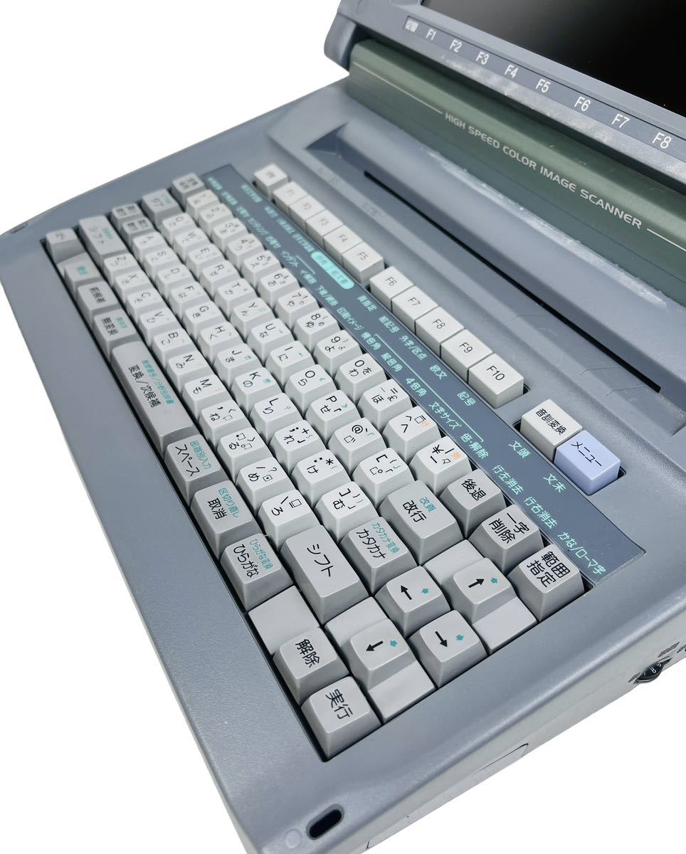 SHARP シャープ Shoin processor 書院 ワードプロセッサー カラーモニター ワープロ スキャナー タッチパネル WD-990EX