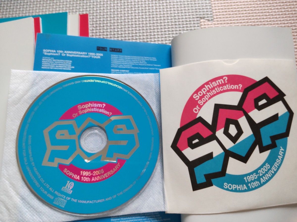 ★あお様専用★SOPHIA 10th アニバーサリー ツアーパンフレット CD付 ソフィア 松岡充 SOSツアー