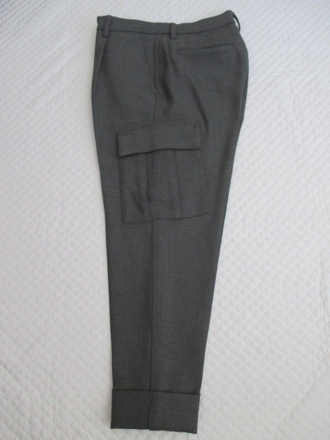 L2418【ZARA/ザラ】カーゴパンツ/グレー系/EUR 42/ザラメン/ザラマン/未着用_画像2