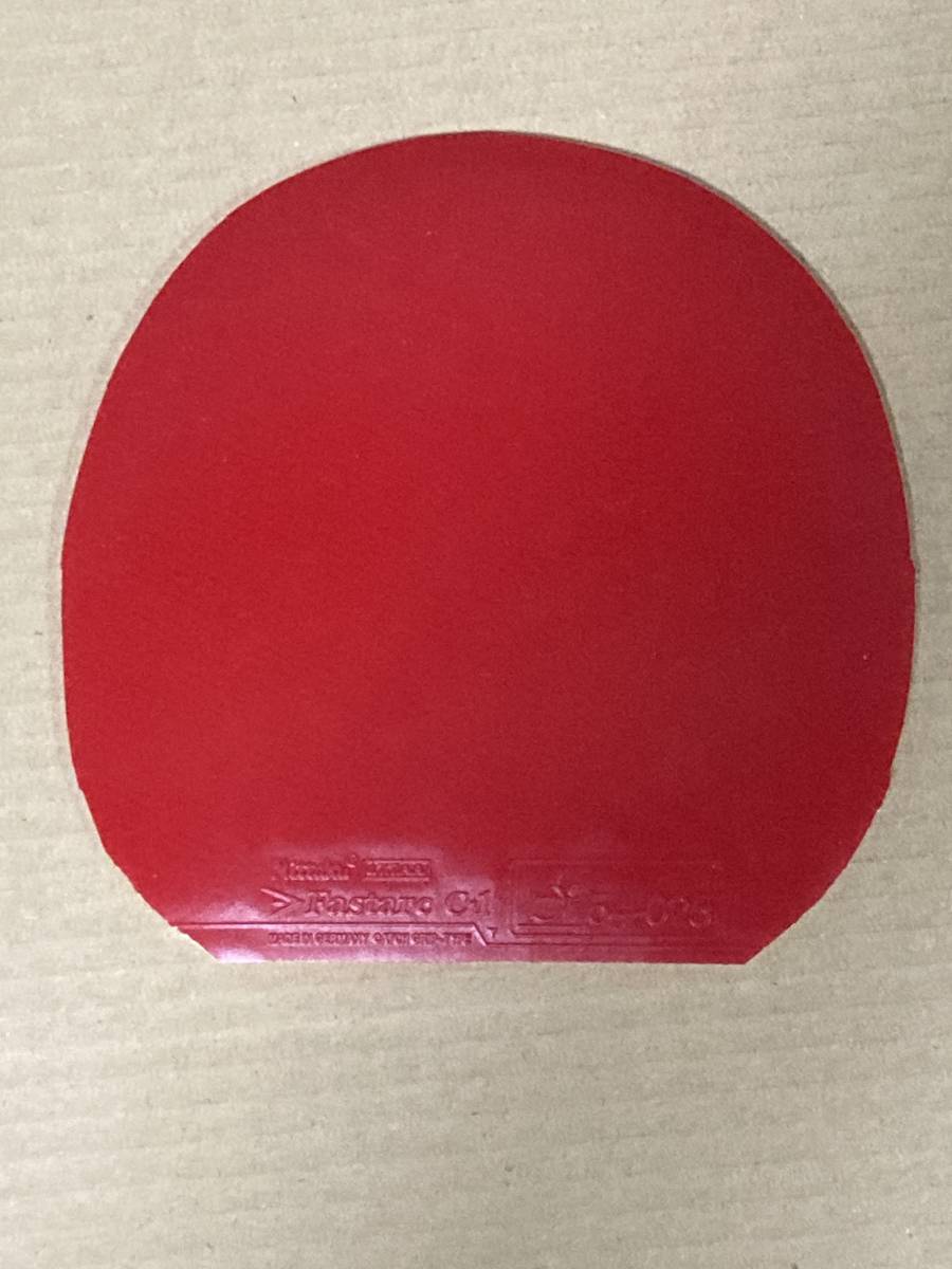 [卓球]Fastarc C-1(ファスターク) 赤・特厚 Nittaku(ニッタク)_シート部分です。
