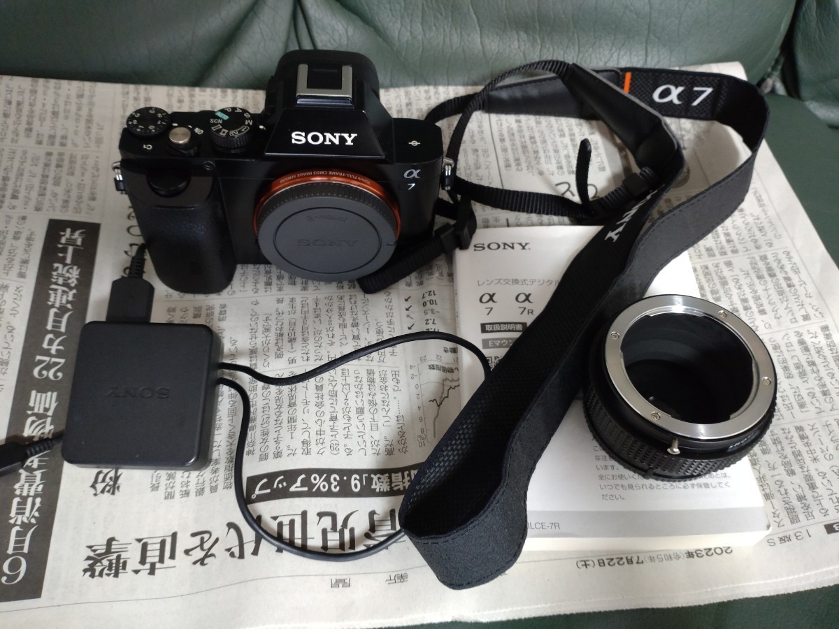 逸品】 SONY ILCE-7 α7 初代 ソニー - livenationforbrands.com