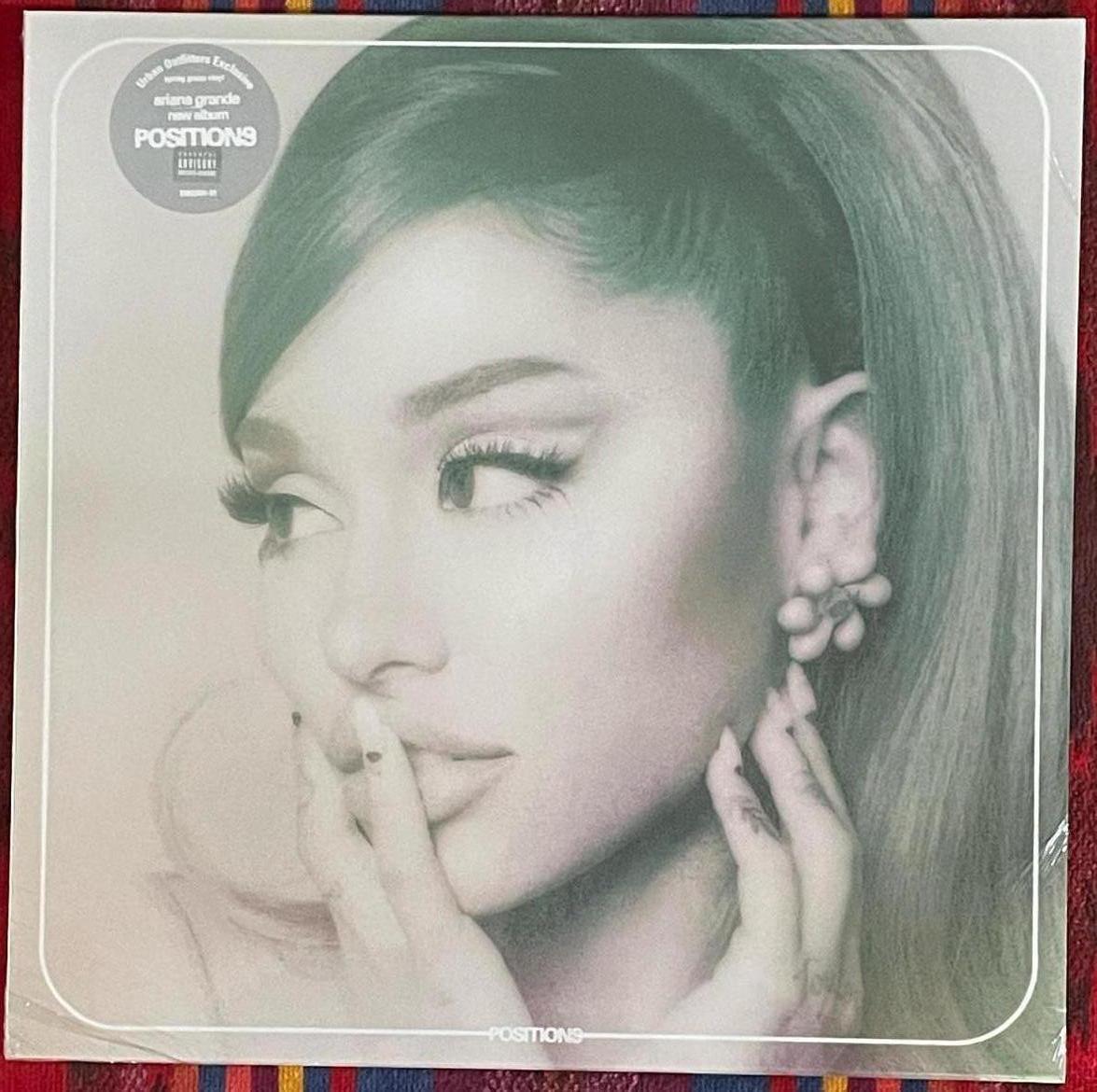 ♪未開封シールド/限定盤♪Ariana Grande - Positions (Spring Green Vinyl)/Doja Cat/The Weeknd/Ty Dolla Sign/Katy Perry/Lady GaGa_画像2