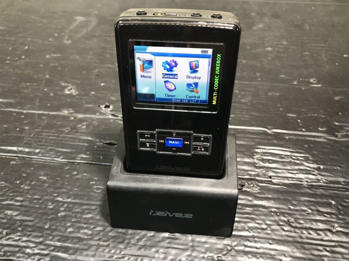 高質 080201 希少 iRiver アイリバー デジタルオーディオプレーヤー