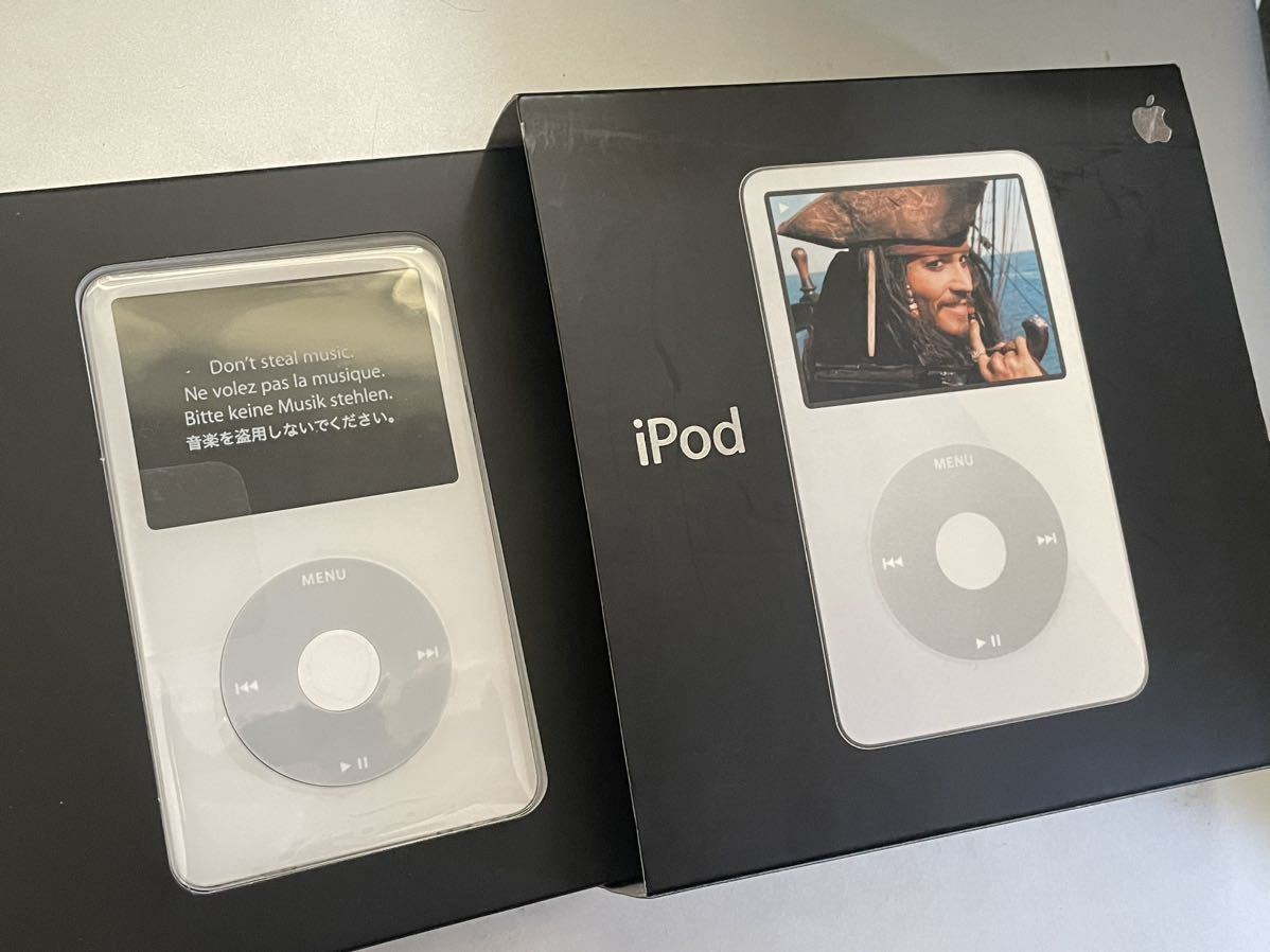 予約販売 iPod 新品 Classic デットストック MA444J/A 30GB 第5世代