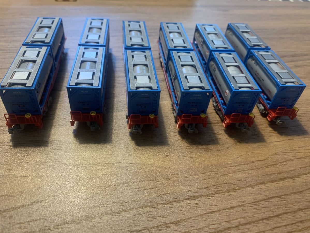 KATO コキ200 タンクコンテナ 日触物流 関西化成品 名古屋臨海鉄道 KATO コキ200 タンクコンテナ 日触物流 関西化成品 名古屋臨海鉄道