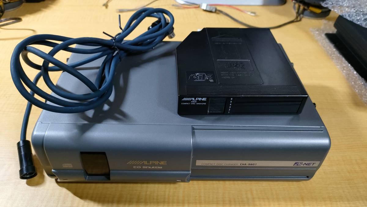 ALPINE CHA-S607 CD changer : Real Yahoo auction salling ALPINE CHA-S607 CD changer : Real Yahoo auction salling