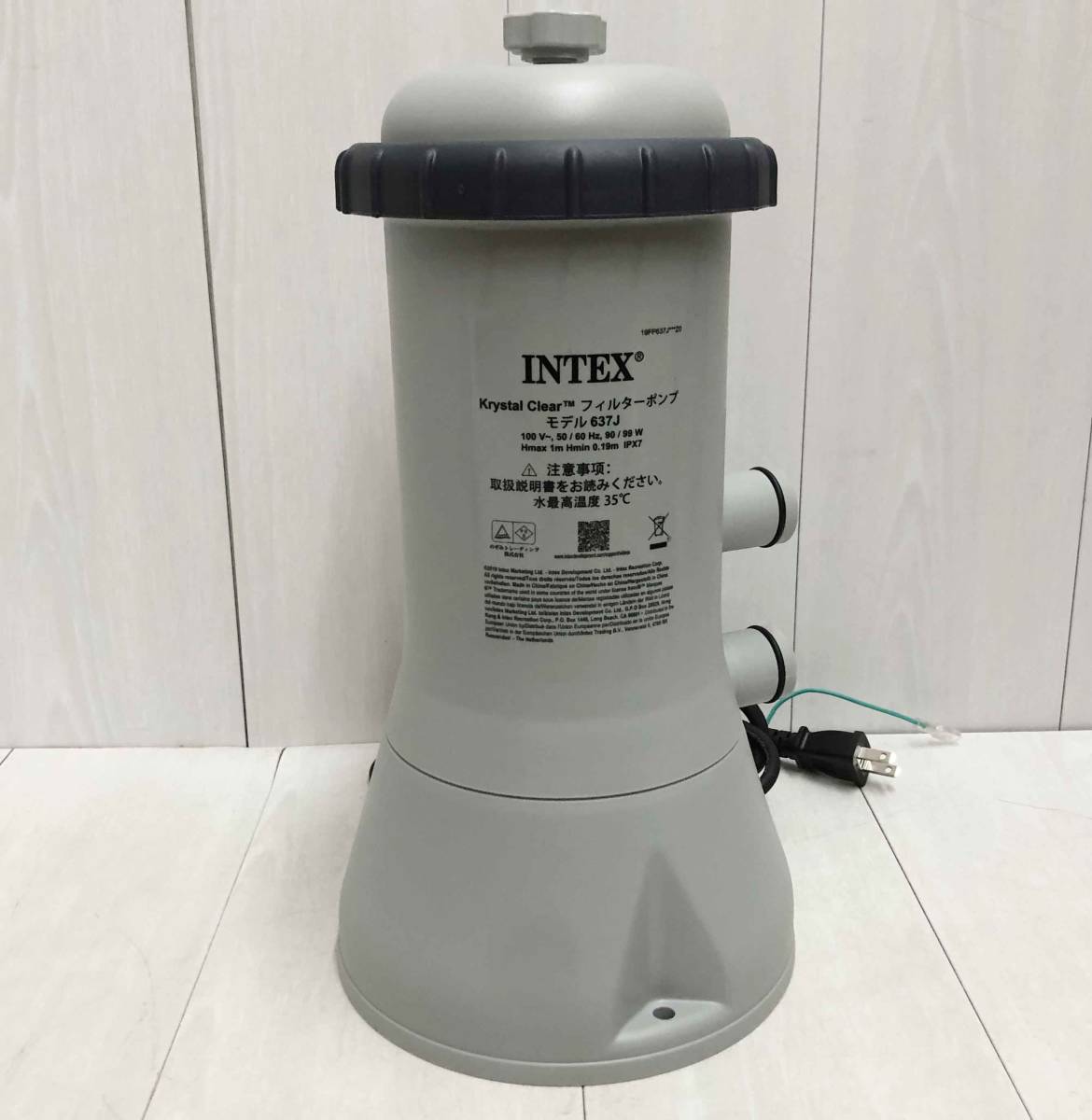 新品 箱潰れ コストコ INTEX インテックス フィルターポンプ