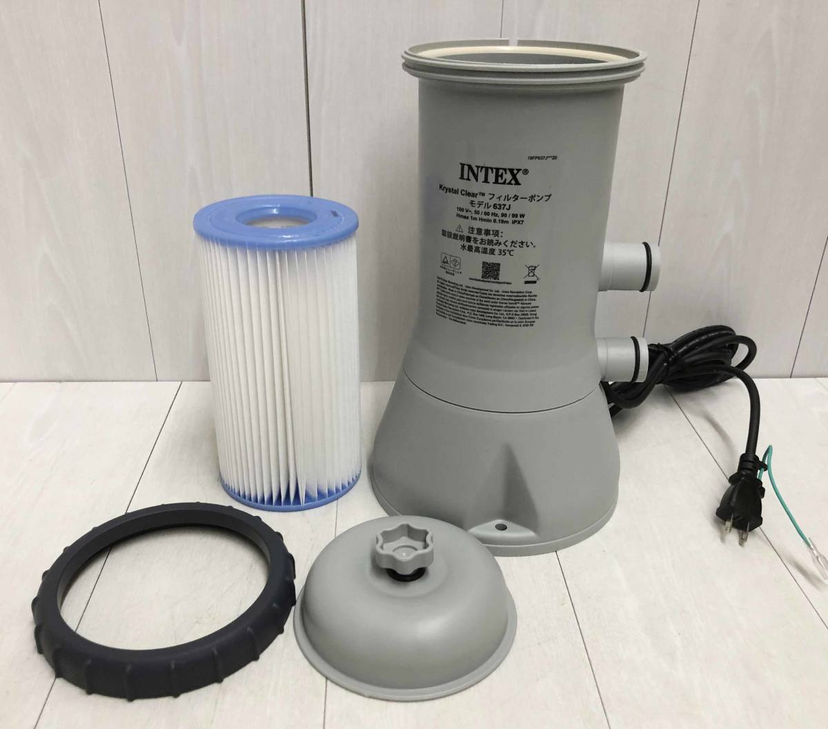  new goods box becoming useless * cost koINTEX Inte ks filter pump cartridge attaching C1000 Krystal Clear 637J large pool for .... circulation 