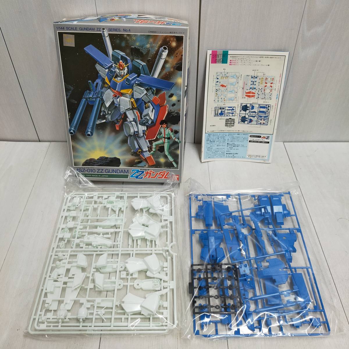 未組立 バンダイ 機動戦士ガンダムZZ ダブルゼータガンダム ガザＤ