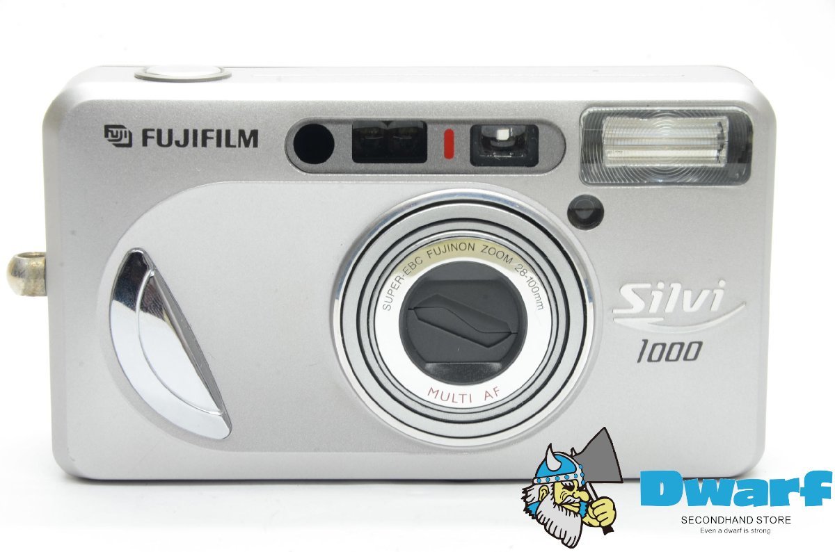 【完売】  FUJIFILM 富士フィルム Silvi 35mmフィルムコンパクトカメラ 1000 コンパクトカメラ