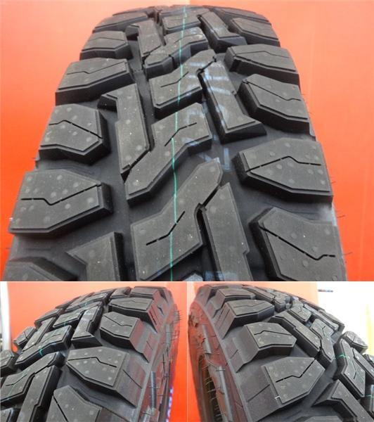 送料無料 新品 夏タイヤ4本 2022年製 185/85R16 TOYO トーヨー オープンカントリー R/T ホワイトレター ジムニー AZ-オフロードの画像4