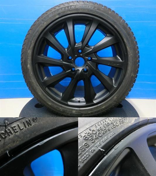 中古 BADX 632 テンペストタービン 1875+48 5/114 未使用アウトレット品ミシュラン X-ICE3+ 225/45R18 レヴォーグ クラウン 岡崎_画像8