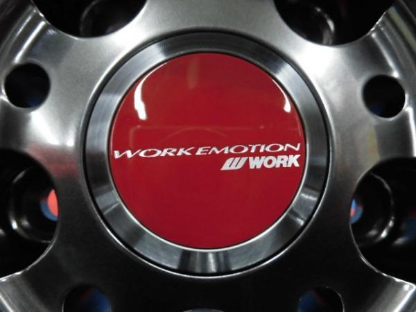 送料無料 WORK エモーション M8R 新品 18インチ 9.5j 5H114.3 +12 2本 セット グリミットブラック JDM USDM アウトリップ スタンス ドリケの画像2