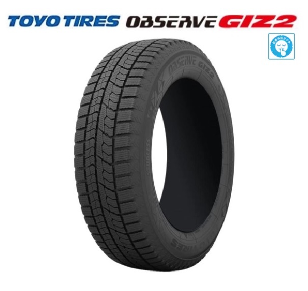 スタッドレスタイヤ 185/70-14 新品2022年4本SET トーヨータイヤ OBSERVE GIZ2 ギズ2 低車外音タイヤ 185/70R14 88Q ノート MAZDA2_画像1