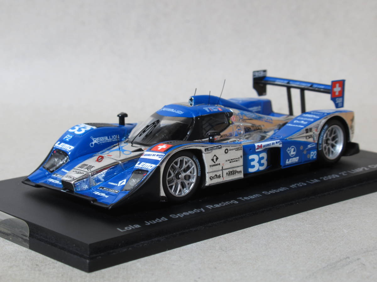 本物の ジャッド ローラ 1/43 スピーディレーシングチームセヴァ 2009