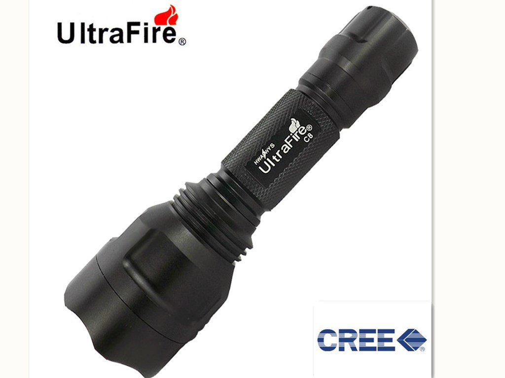 C8L2 10000LM CREE XML L2 LED flashlight flashlight Ultrafire 18650 lithium ion rechargeable battery charger remote switch set disaster prevention mountain climbing 