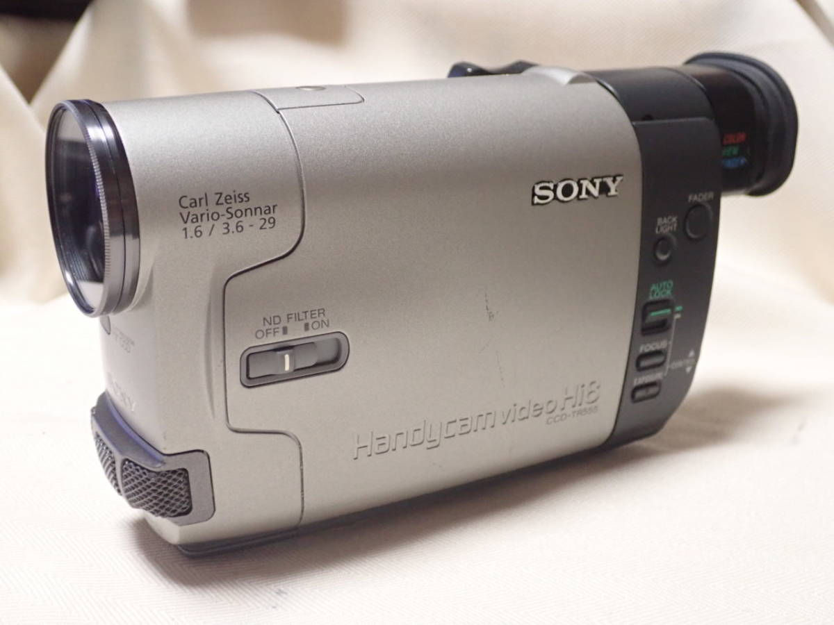 Yahoo!オークション - SONY ソニー CCD-TR555 ビデオカメラ Yahoo!オークション - SONY ソニー CCD-TR555 ビデオカメラ