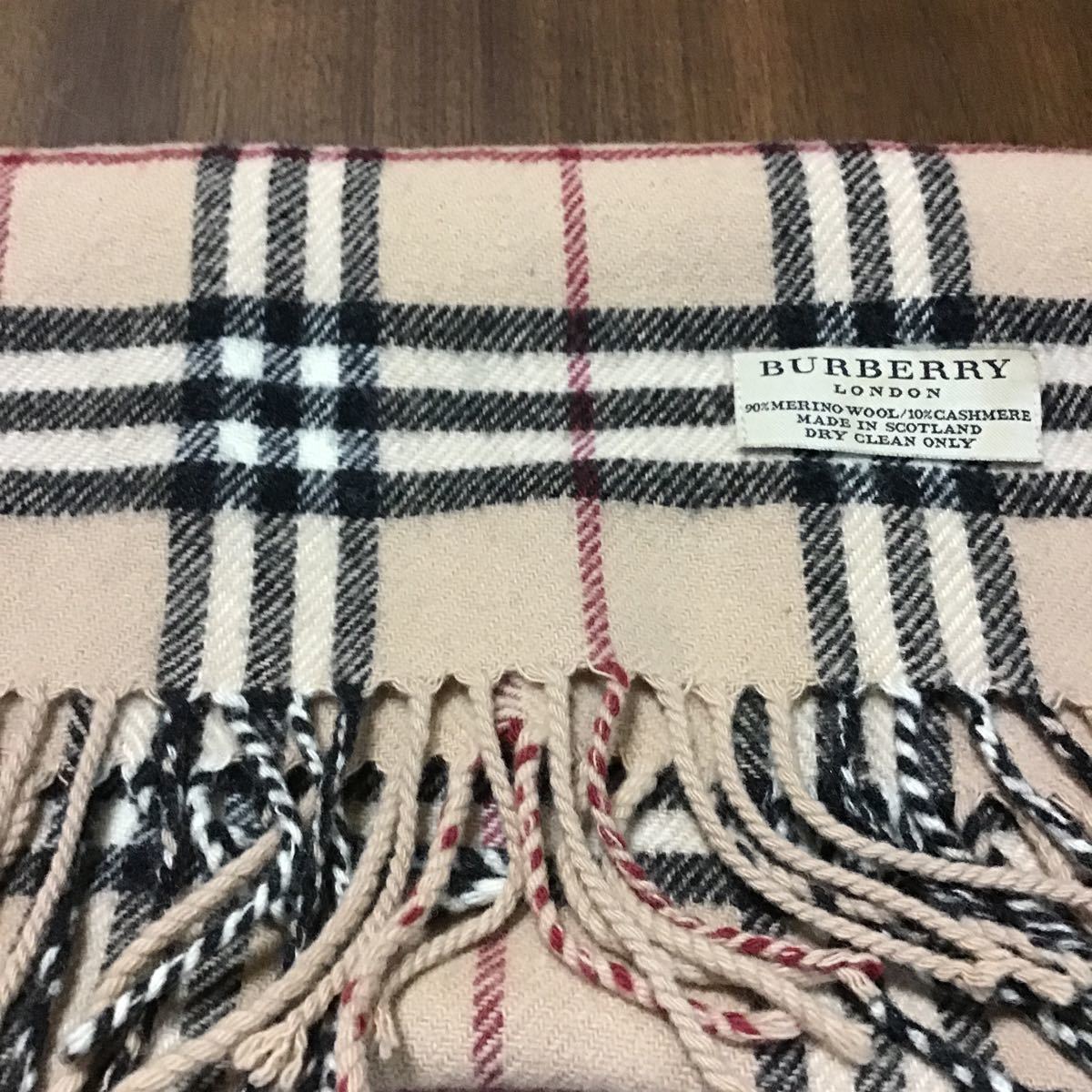 BURBERRY LONDON バーバリー ストールマフラー 新品未使用-