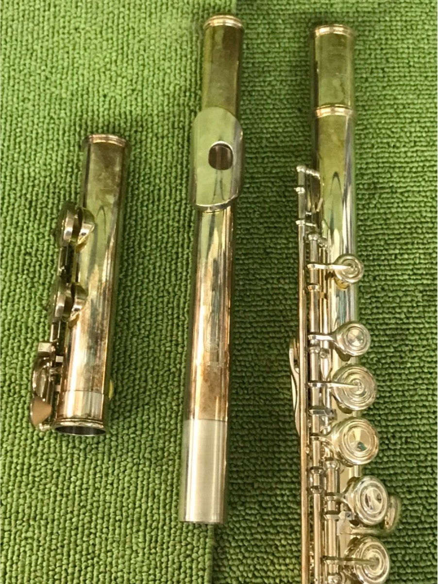 YAMAHA YFL-312 SILVER HEAD 925 ハードケース付き ヤマハフルート