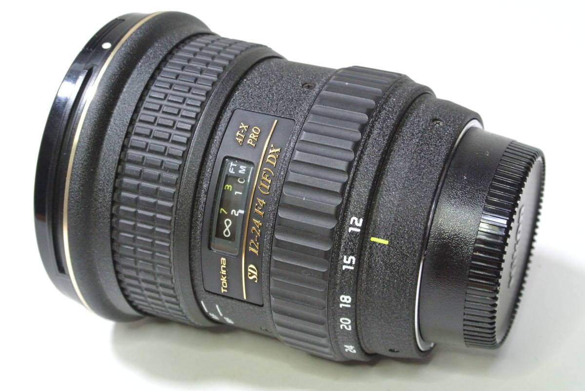 大人気新品 PRO 124 AT-X Nikonマウント Tokina DX (IF) F4 12-24mm