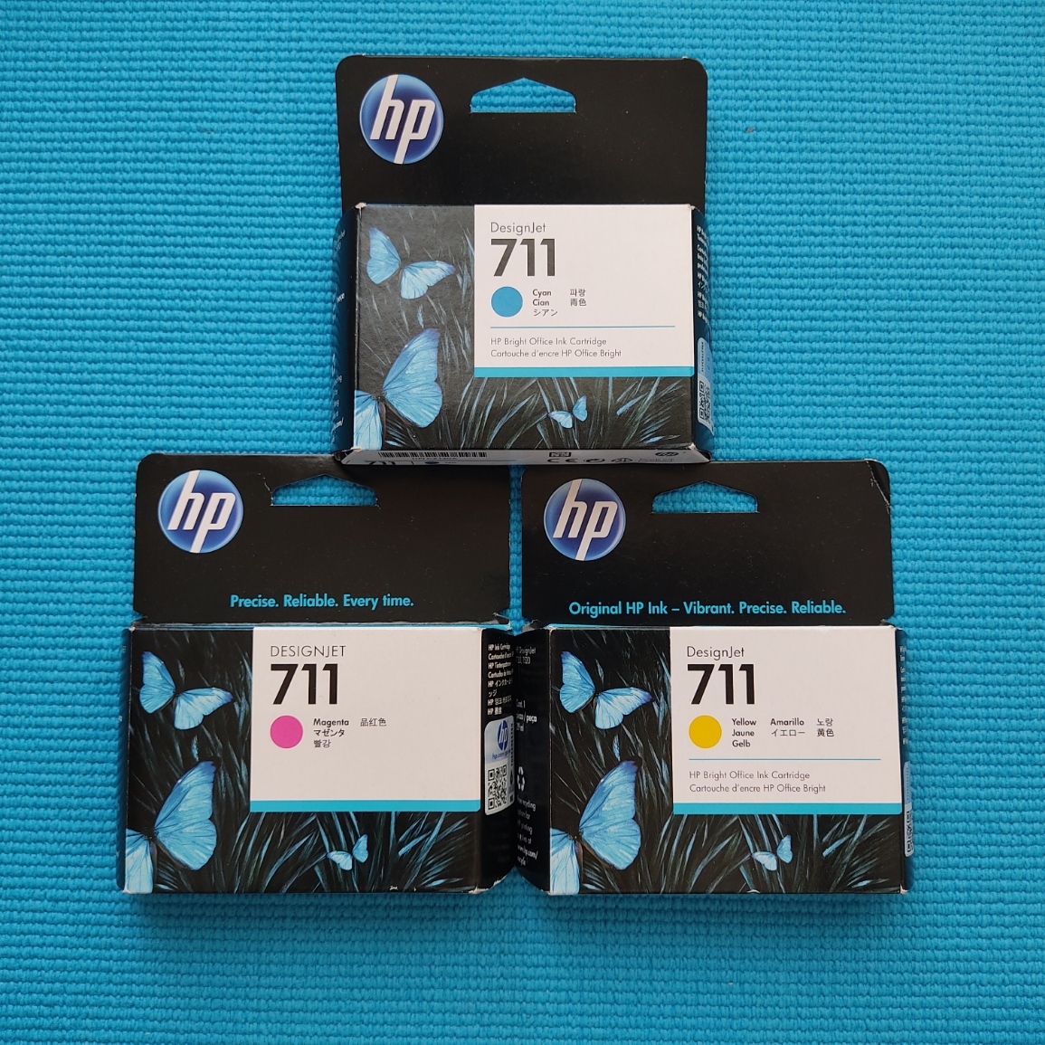 日本HP HP711インクカートリッジ CMY各1 期限切れ｜PayPayフリマ