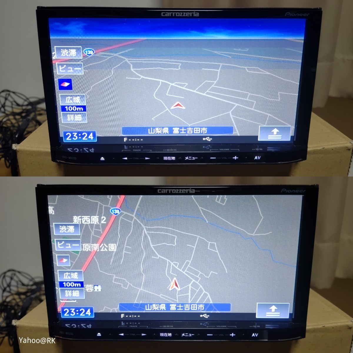 carrozzeria 楽ナビ 型式 AVIC-MRZ05-2 Pioneer CD SDカード USB carrozzeria 楽ナビ 型式 AVIC-MRZ05-2 Pioneer CD SDカード USB