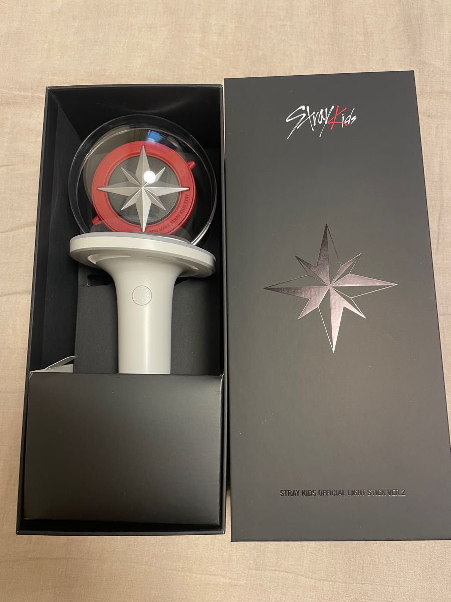 【新品未使用】Stray Kids OFFICIAL LIGHT STICK vol.2 スキズ 公式ペンライト