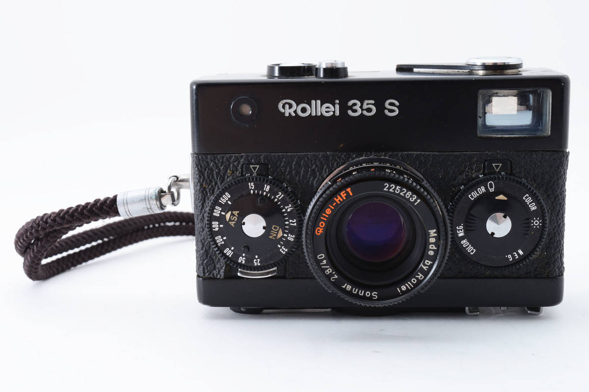 送料込】 【ジャンク】ローライ 35 S Black 35mm フィルムカメラ #2635