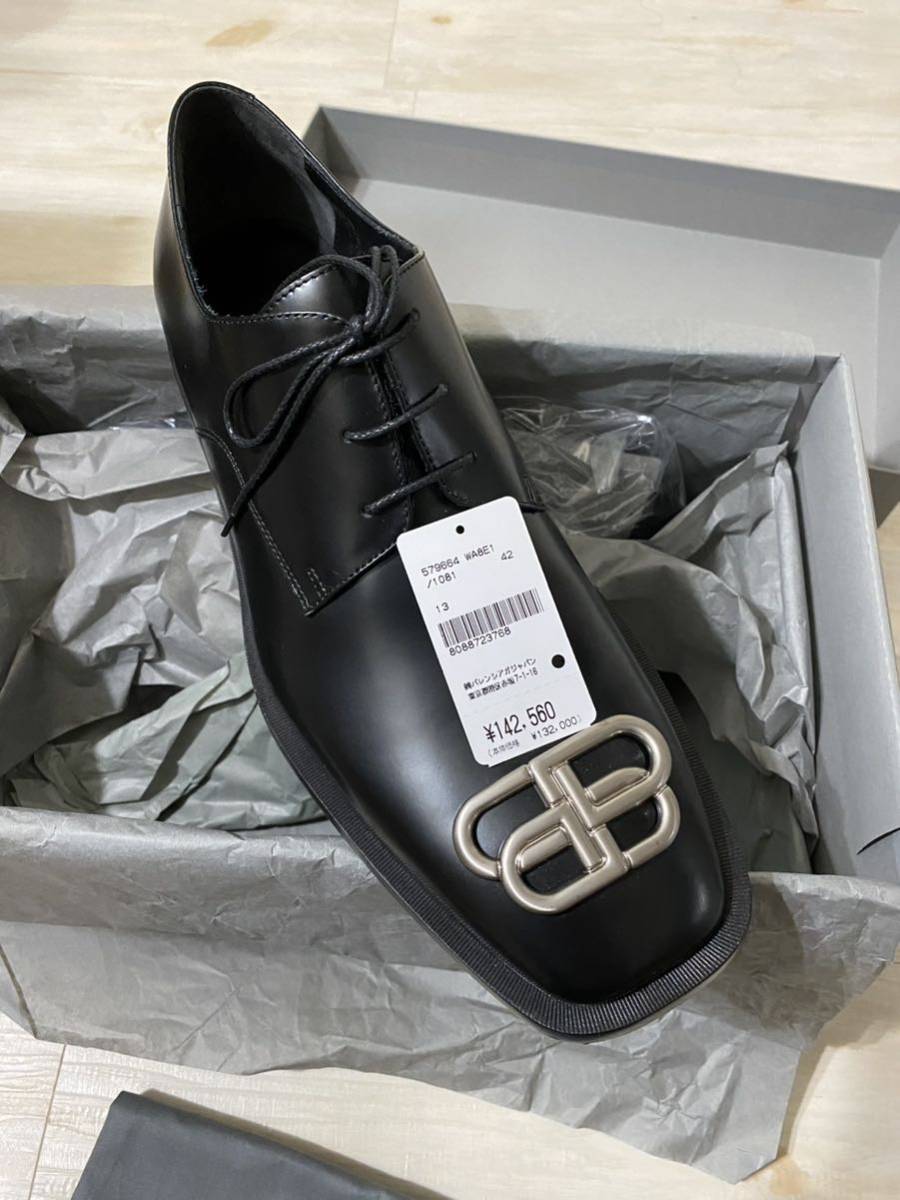 買取り実績 Leather Smooth Shoes BBDerby 未使用新品激レア