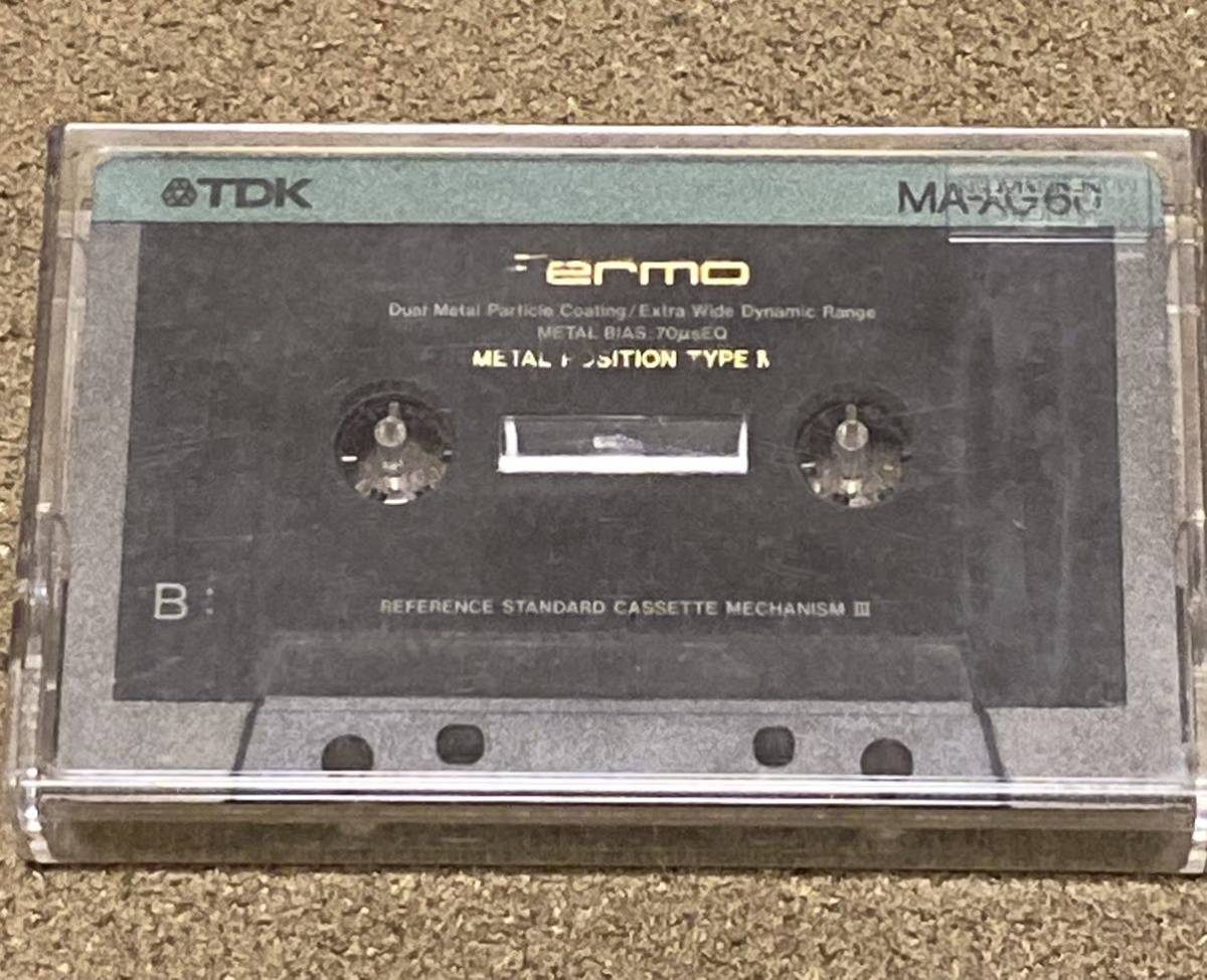 TDK MA-XG Fermo 60分 カセットテープ メタルテープ (記録媒体)｜売買