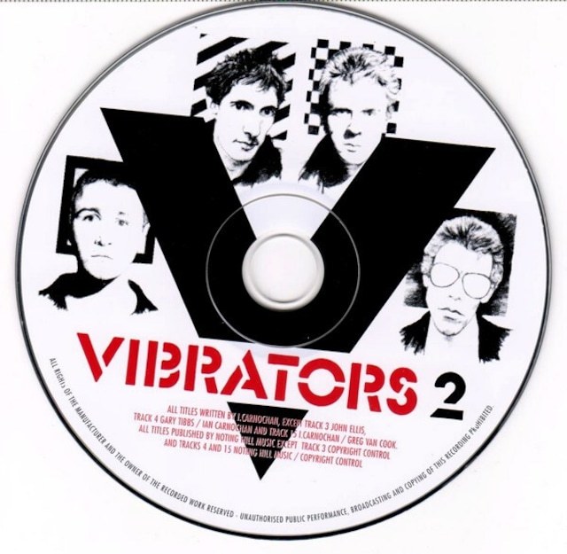 ＊中古CD THE VIBRATORS/V2 1978年作品2nd+ボーナストラック収録 U.K PUNK ROCK FIRE EXIT SHAM69 EATER SLAUGHTER＆THE DOGS BUZZCOCKS_画像3