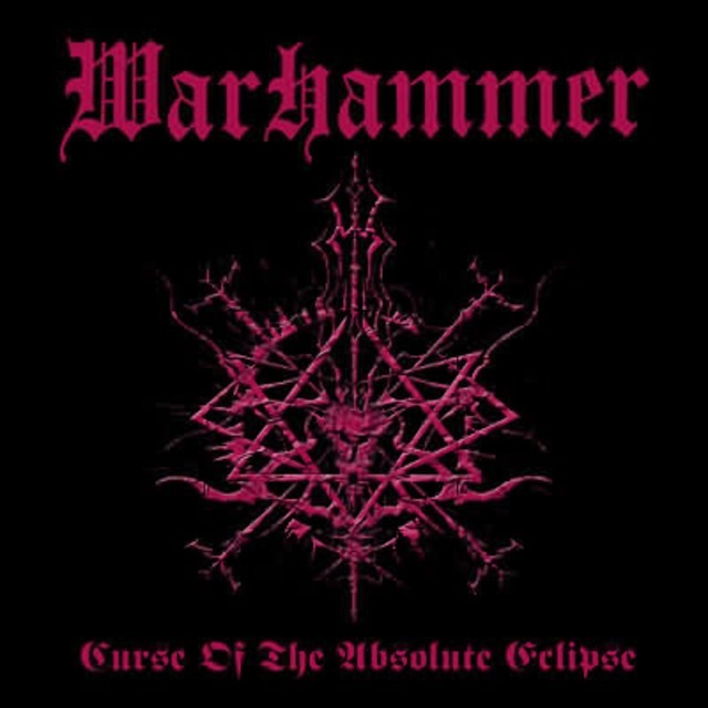 ＊中古CD Warhammer/Curse Of The Absolute Eclipse 2001年作品限定2000枚プレス ドイツ・ブラック・デススラッシュ hellhammer BATHORY_画像1
