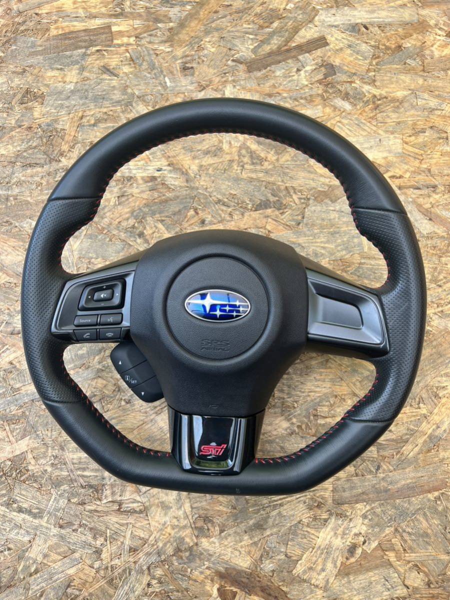 WRX STI S4 VAB VAG インパネ ウルトラスエード レッドステッチ- WRX STI S4 VAB VAG インパネ ウルトラスエード レッドステッチ-
