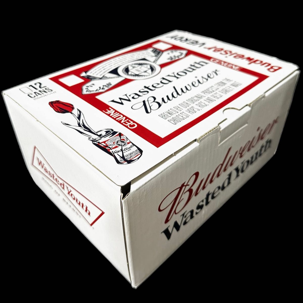 激安/新作 数量限定品】VERDY デザインダンボールBOX|Yahoo WY×Budweiser オイルライター