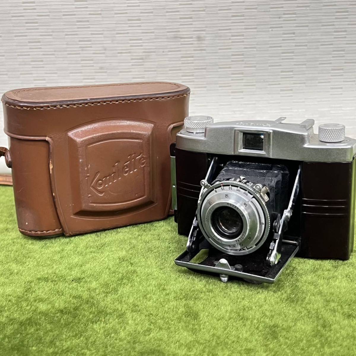 ** present condition delivery Konilett/ KONI let small west six .. camera film camera lens shutter type camera f=50mm 1:4.5 Konior/ Showa Retro 