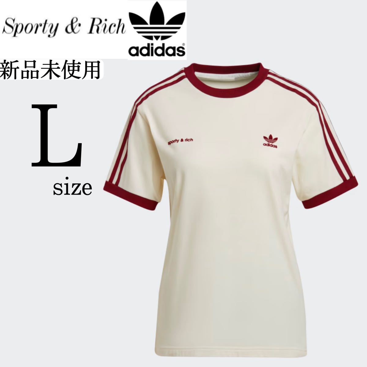 ヤフオク! - 新品 adidas sporty&rich tシャツ Lサ