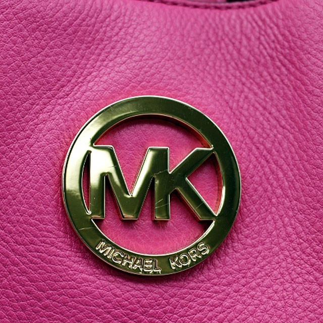 MICHAEL KORS マイケルコース ショルダーバッグ　ピンク　レザー_画像3