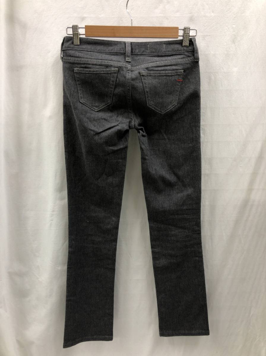 GAP SLIM STRAIGHT 00 Denim pants lady's approximately S~M size gray jeans 23082302