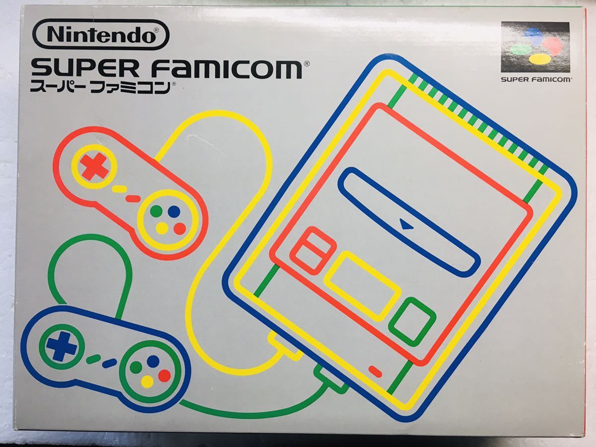 【美品】Nintendo スーパーファミコン 本体　純正AVケーブル ACアダプター付属 すぐに遊べます！
