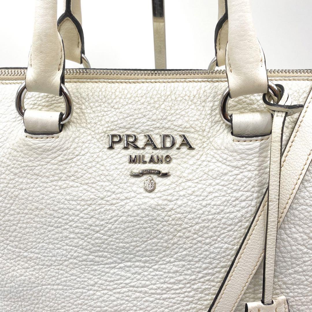 現行型【極希少 美品】PRADA プラダ 2WAY ハンドバッグ ショルダー