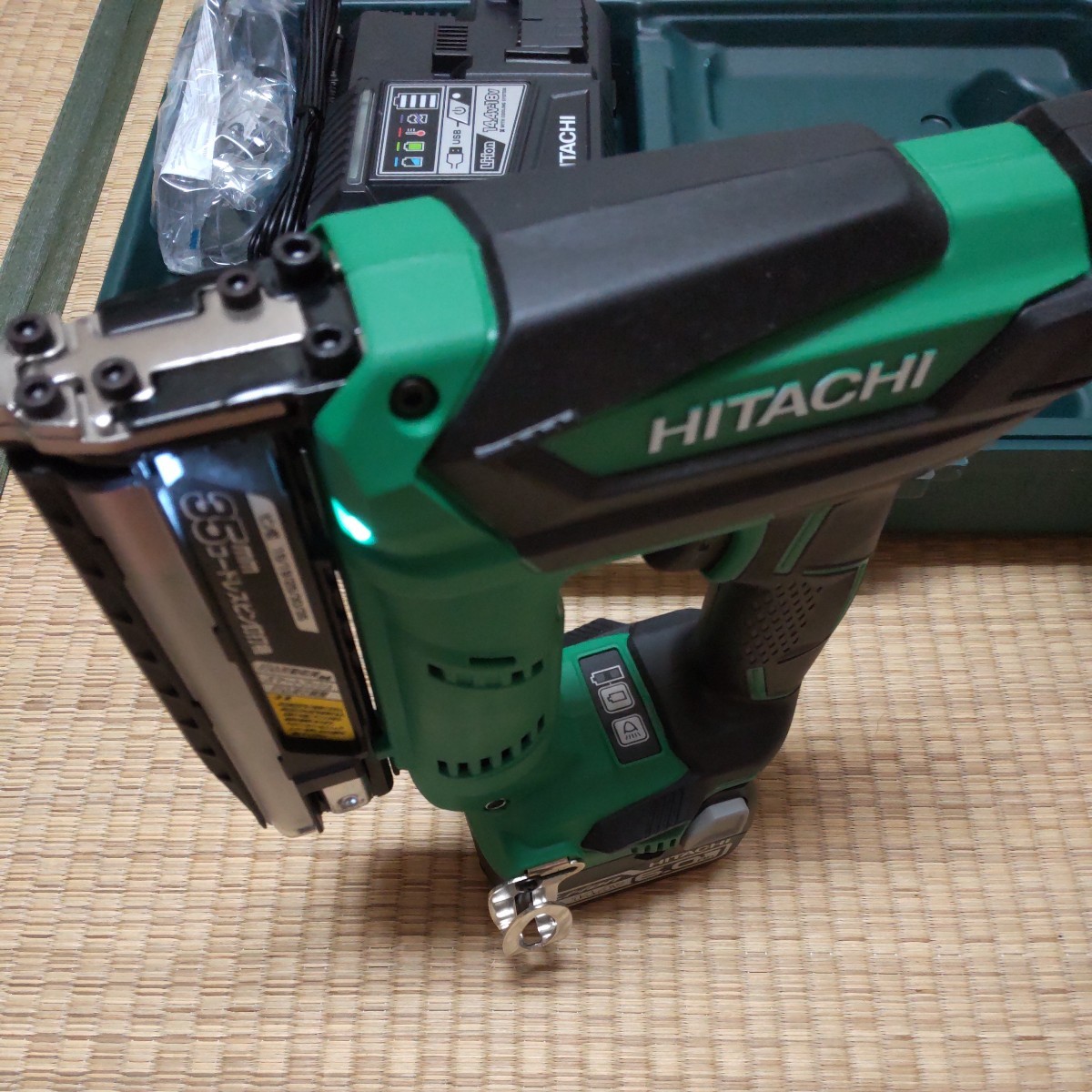  Hitachi высокий ko-ki беспроводной булавка гвоздезабивной пистолет NP14DSAL 6Ah аккумулятор комплект включая доставку!