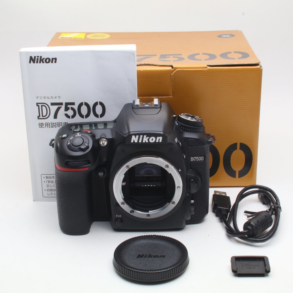 税込) Nikon ブラック ボディ D7500 デジタル一眼レフカメラ ニコン