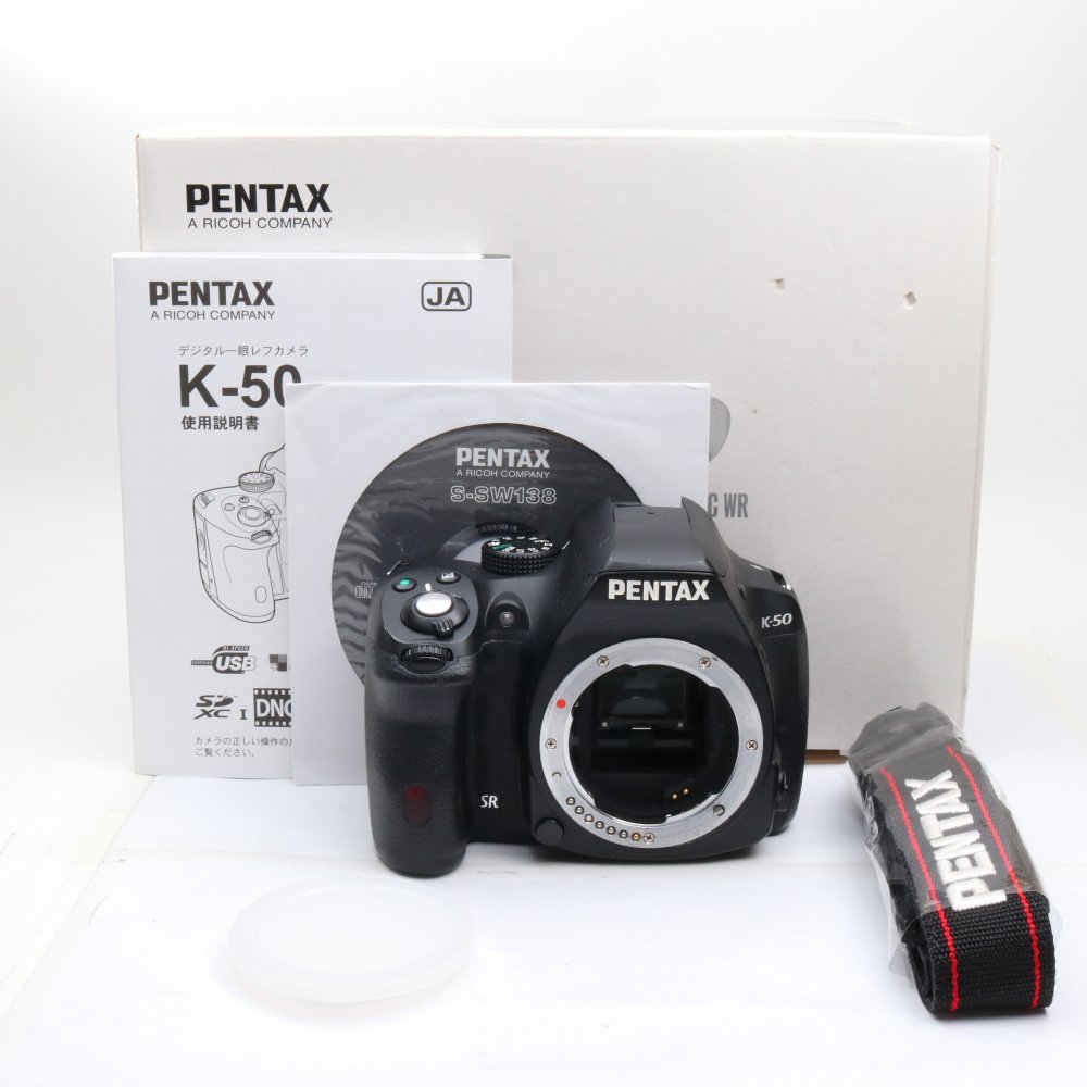 おすすめ ブラック ボディ K-50 PENTAX デジタル一眼レフ RICOH K-50