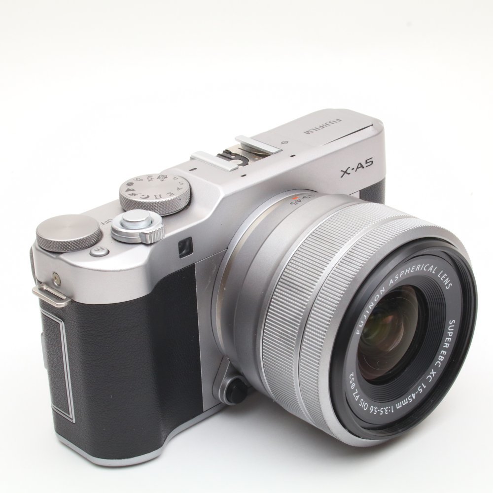 限定販売】 FUJIFILM ミラーレス一眼カメラ X-A5LK-S シルバー X-A5