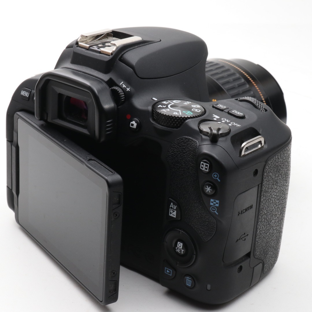 中古 美品 Canon EOS X9 ダブルズームセット キャノン 一眼レフ カメラ 自撮り おすすめ 初心者 入門機 新品SDカード8GB_画像3